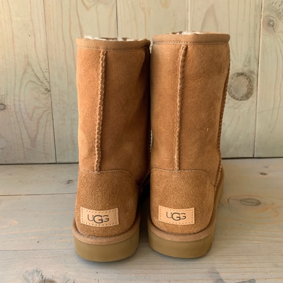 UGG CLASSIC SHORT 2 CHESTNUT WOMENS BOOTS US 10 NEW - Picture 4 of 6